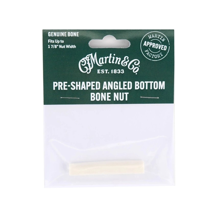 NEW Martin Pre-Shaped Angled Bottom Bone Nut