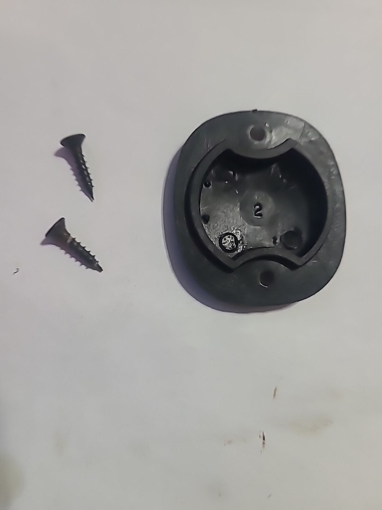 CVA Apollo Inline Muzzleloader Rifle Pistol Grip Cap W/ Screws Black Powder