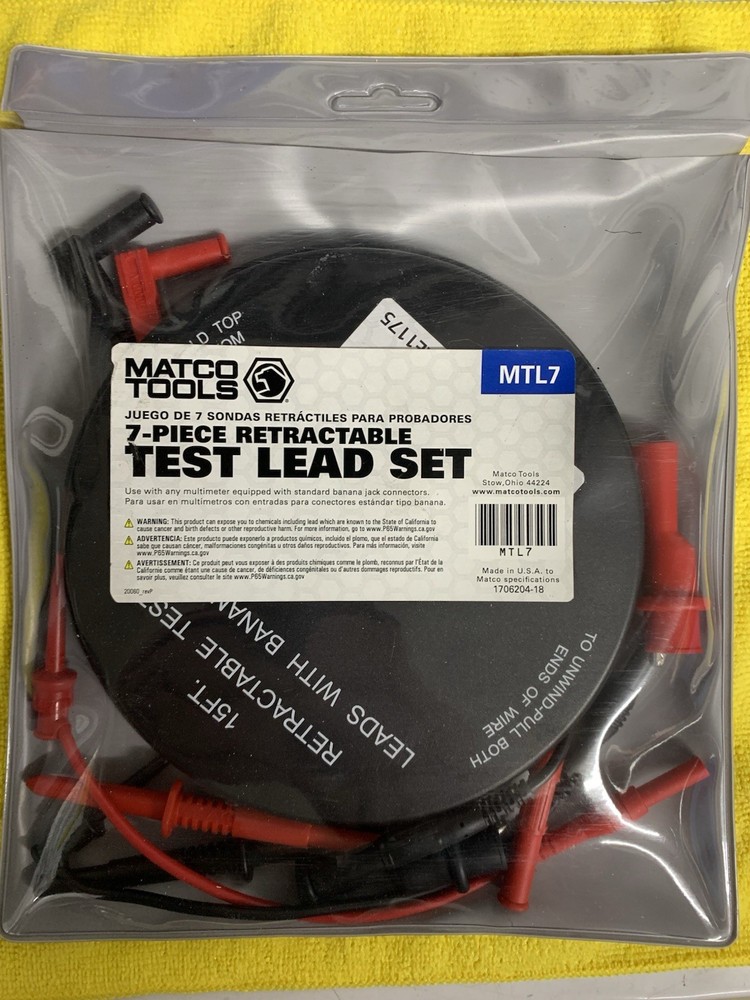 Matco Tools Test Lead Set.