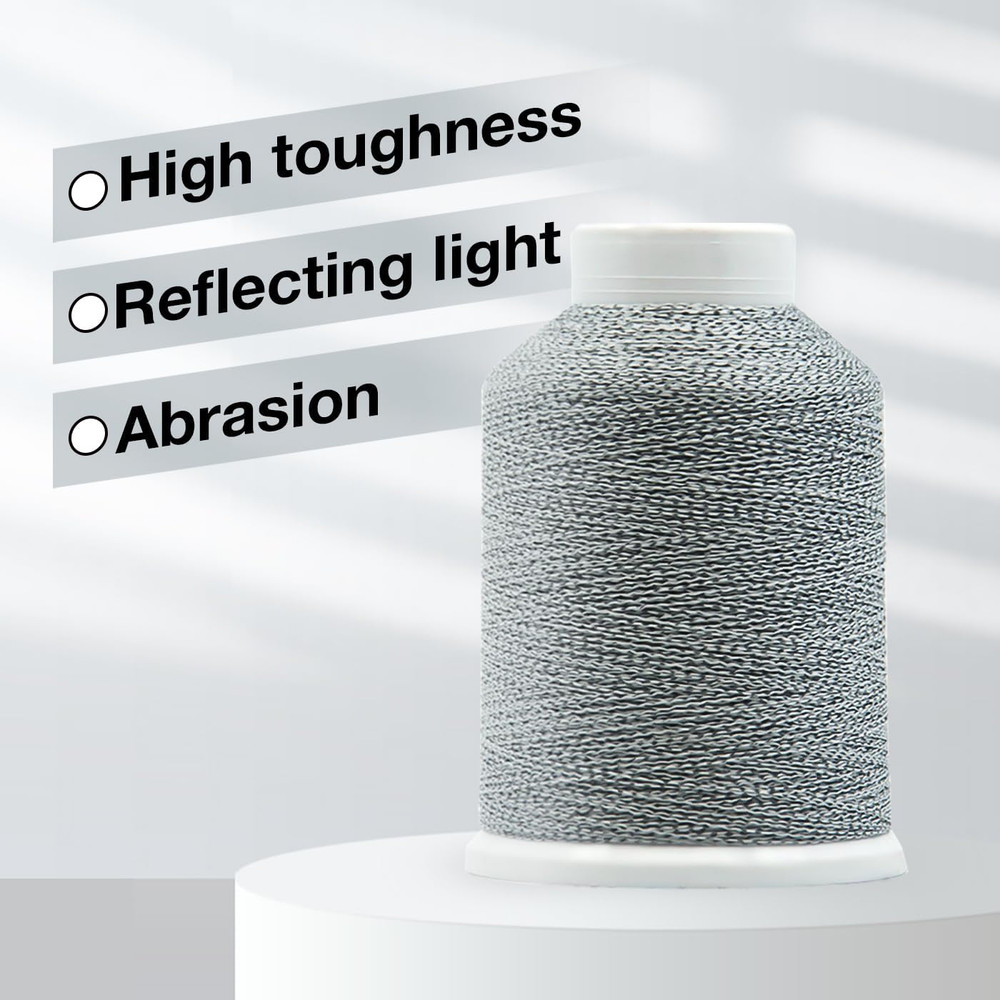 Reflective Embroidery Thread, Reflective Sewing Thread, Each Spool of Machine Se