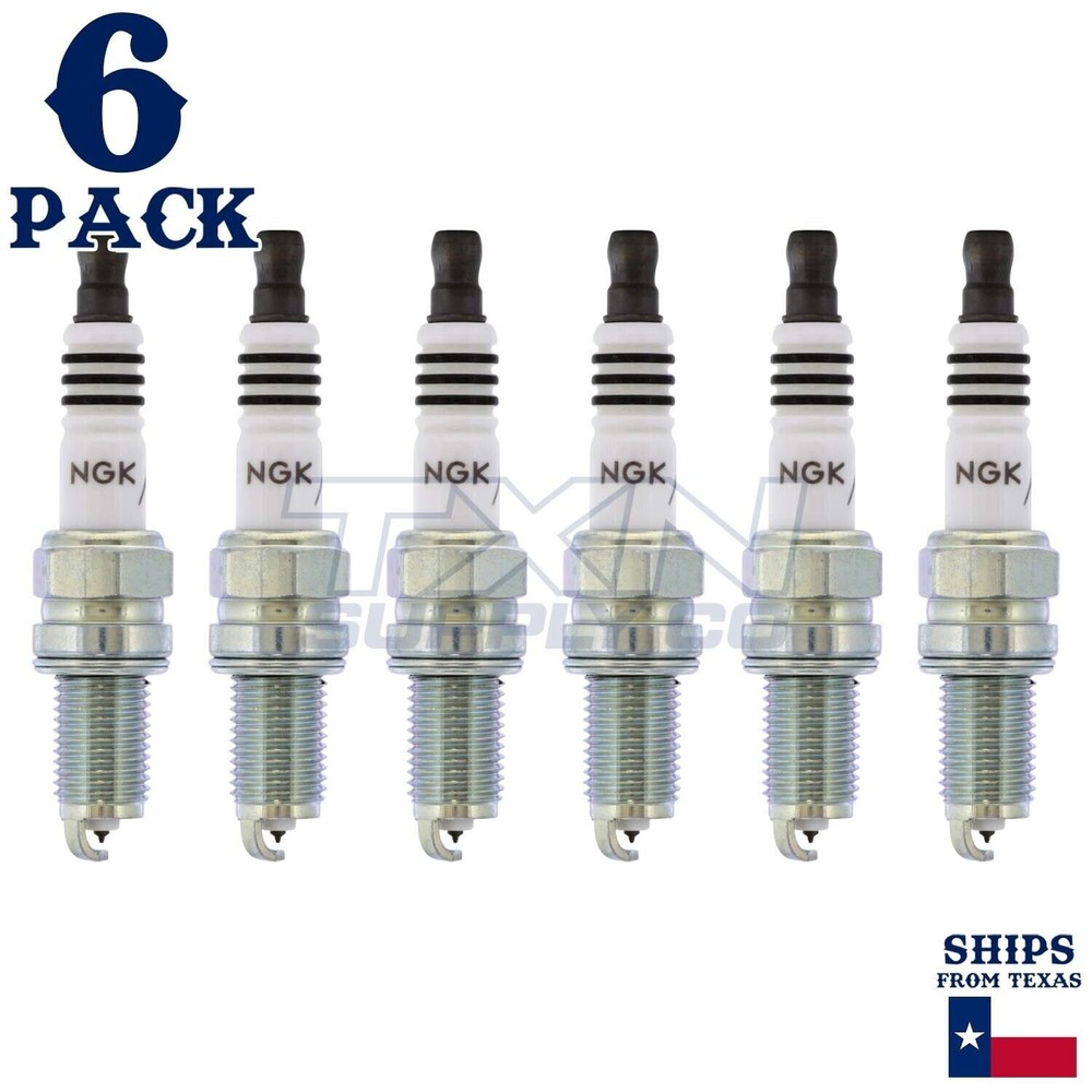 6 Pack NGK Iridium IX 97637 Spark Plugs DCPR7EIX SOLID