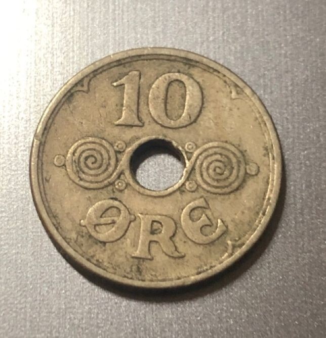 Denmark 10 Ore 1929