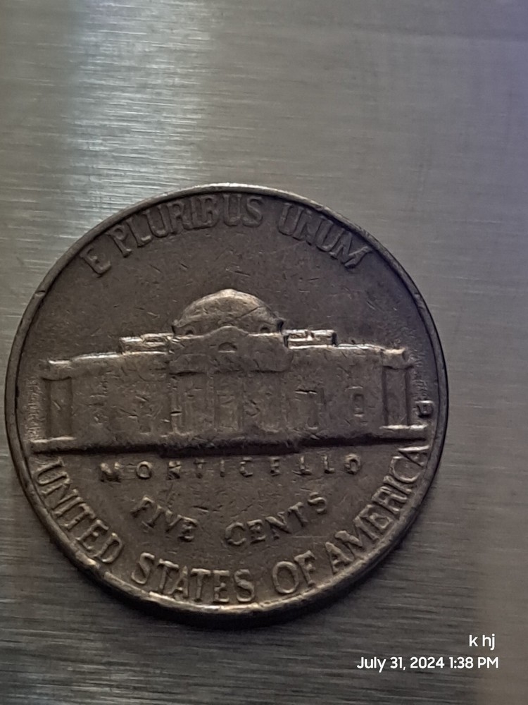 1964 nickel d mint mark Rare With Errors