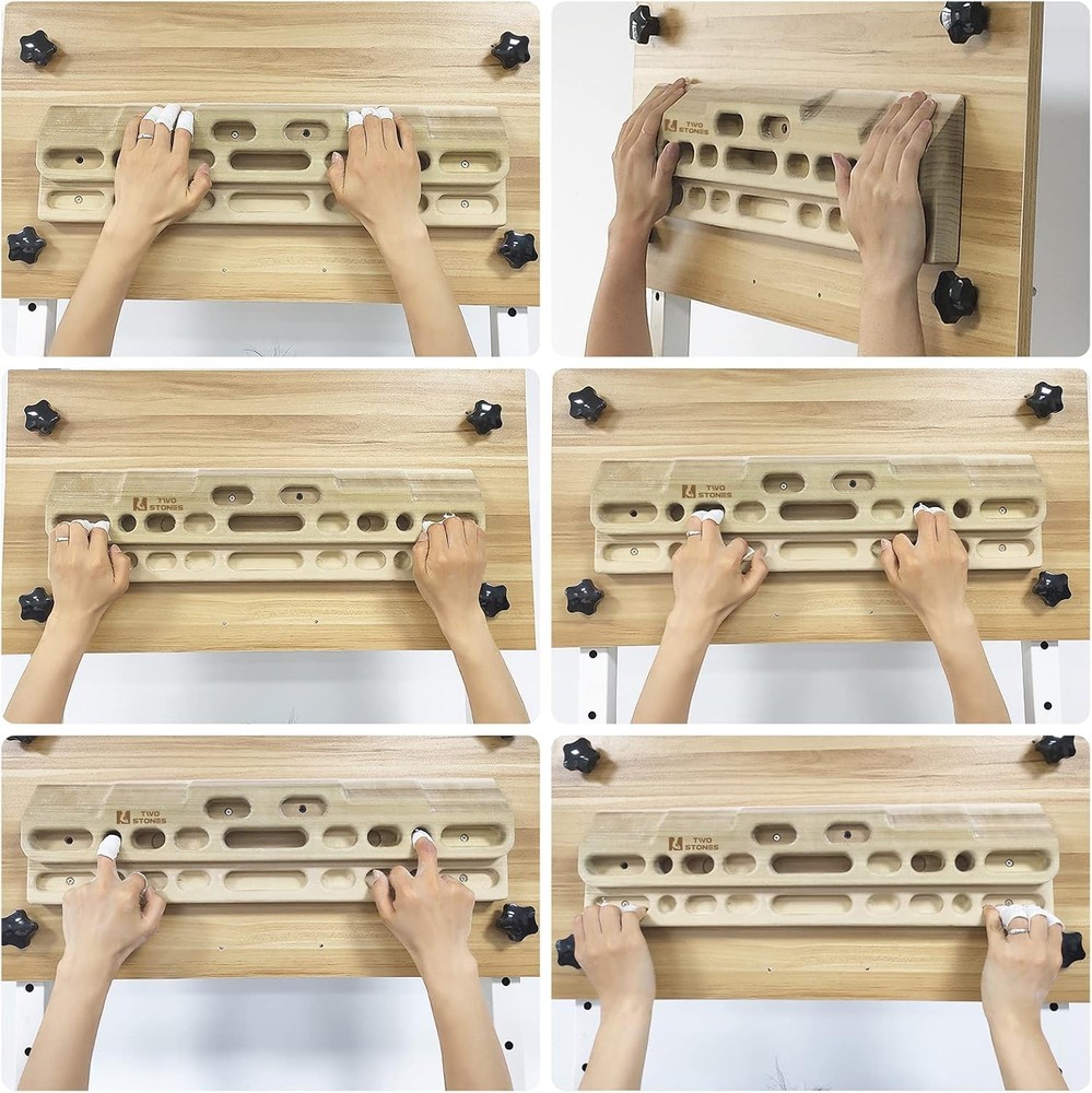 Rock Climbing Hangboard Door Mounted Pull Up Bar