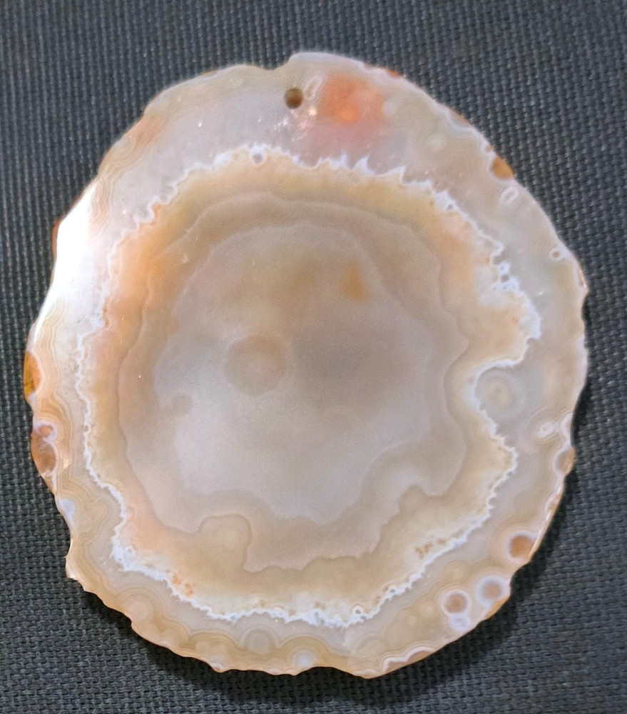 Polished Rock Geode Slice