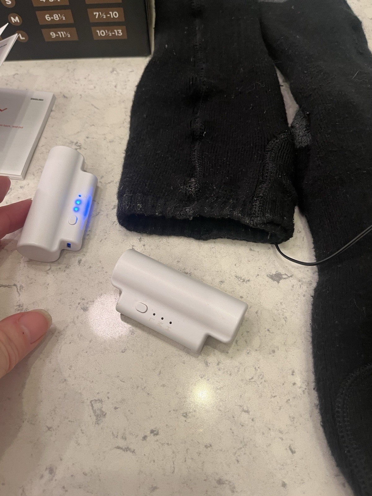 Ororo Heated … Two Sets Of Batteries