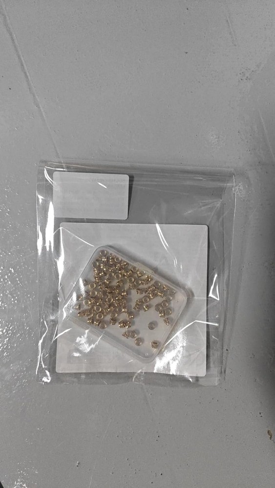 100Pcs M3 Threaded Insert, Heat Set Inserts Brass Nuts