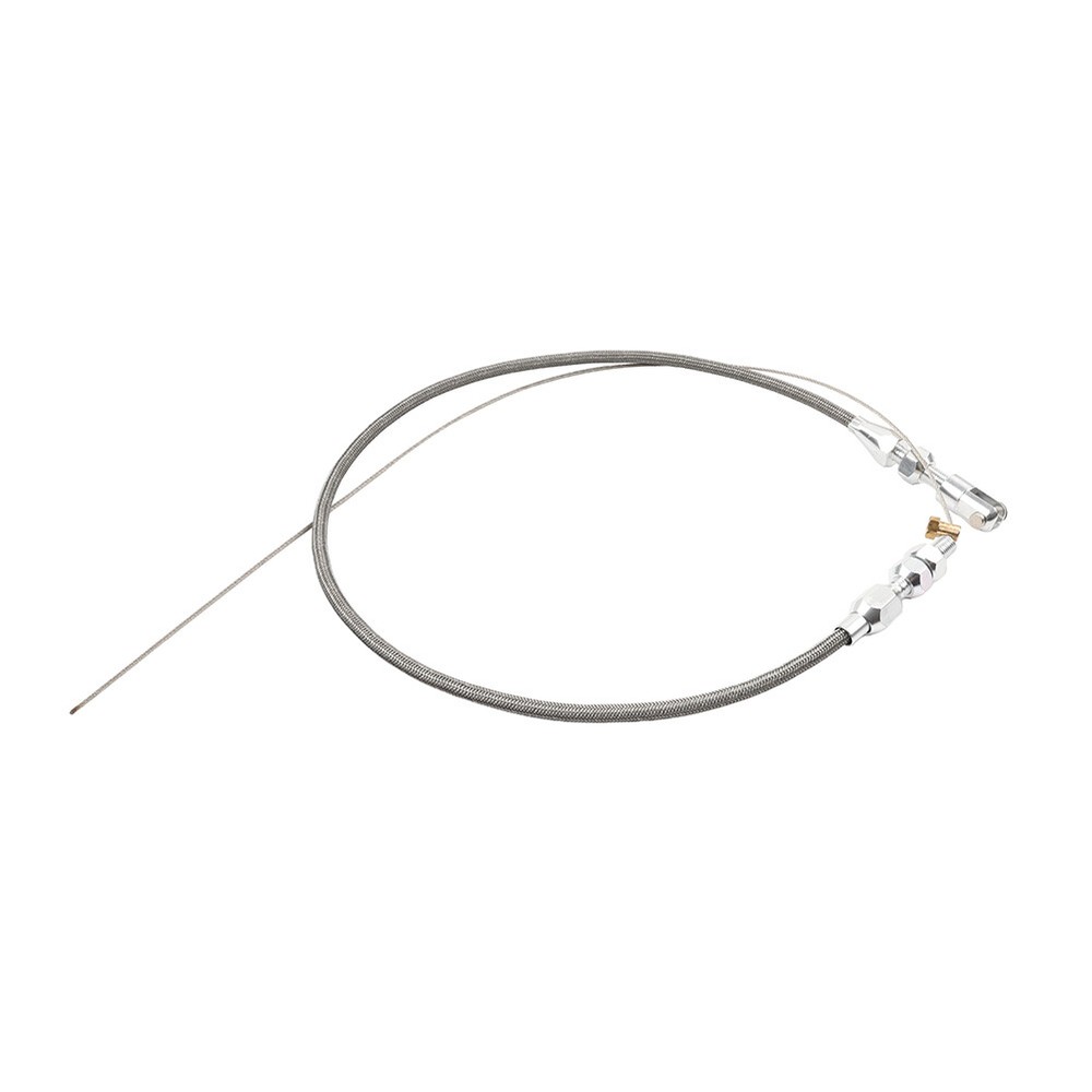 48'' Conversion Braided Throttle Cable Kit For Chevy LS1 Engine 4.8L 5.3L 5.7L