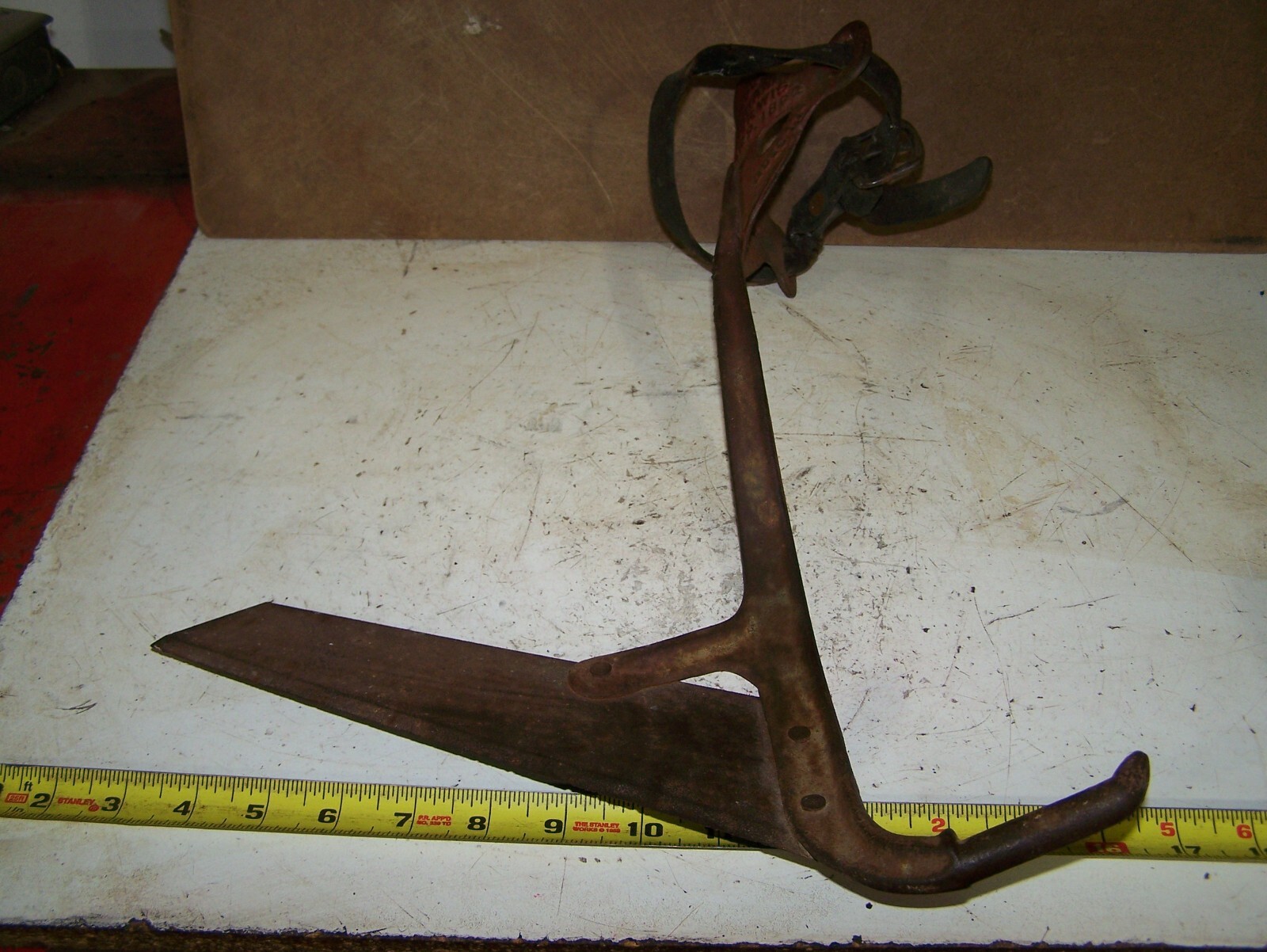 IZ MERRIAM Leg Type CORN CUTTER Cane Sorghum Primitive 1872 Whitewater WI WOW!