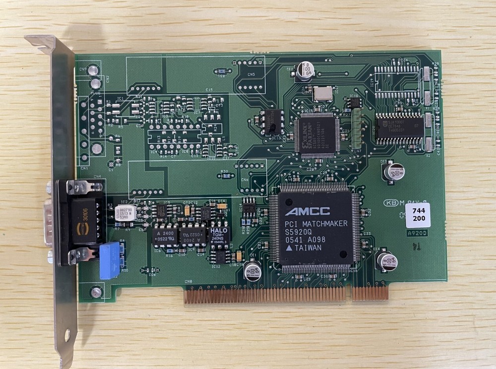 Kvaser PCIcan HS 733-0130-00082-7 PCI Controller Interface Card