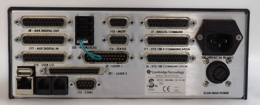 Cambridge SM1000A-15-0-SD Laser Scan Control Module ScanMaster 1000 Surplus