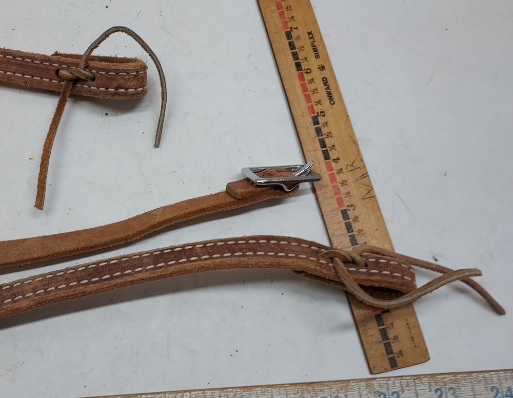 Double Leather Stitched Headstall - 1021252