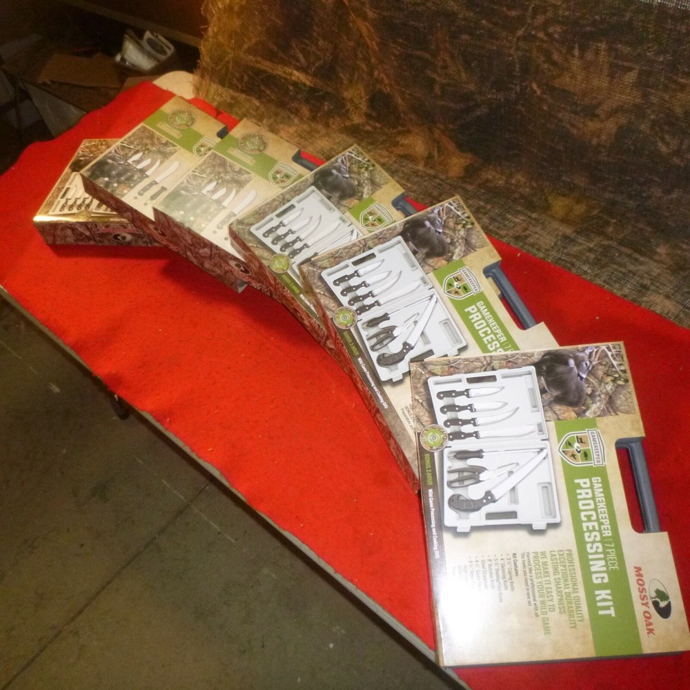 Mossy Oak Gamekeeper 7 Piece Game Processing Kit (6 Pack)