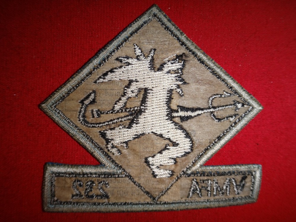 Vietnam War Patch US Marine Fighter Attack Squadron VMFA-232 RED DEVILS
