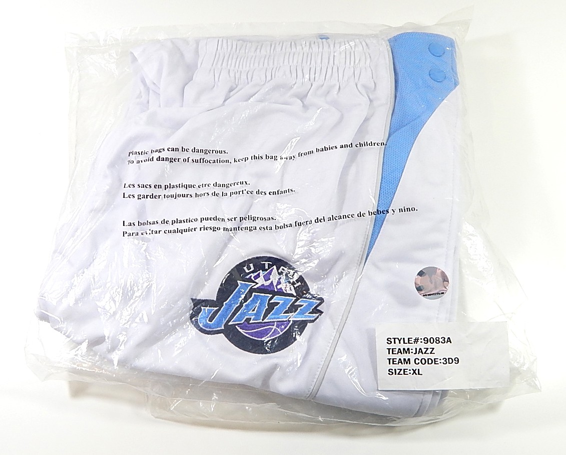 Lot of (8) NBA Warm Up Pants Adidas Jazz Pistons Hornets Pelicans Bobcats M-3XL