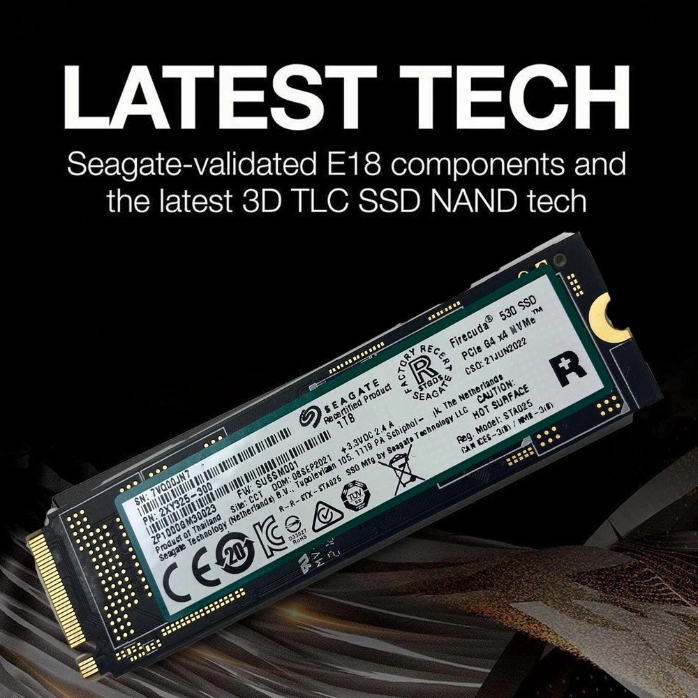 Seagate FireCuda 530 1TB Internal Solid State Drive PS5, ZP1000GM30023