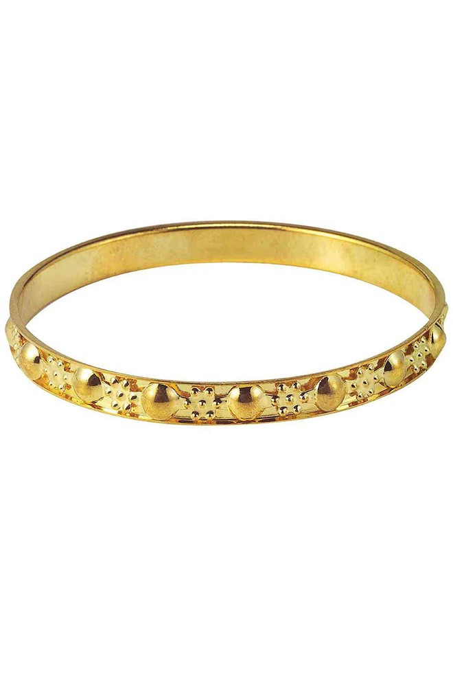 Fortune Teller Gypsy Thin Gold Bracelet