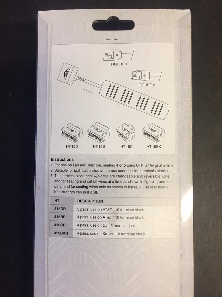 Multicomp HT-315BKR PUNCHDOWN TOOL
