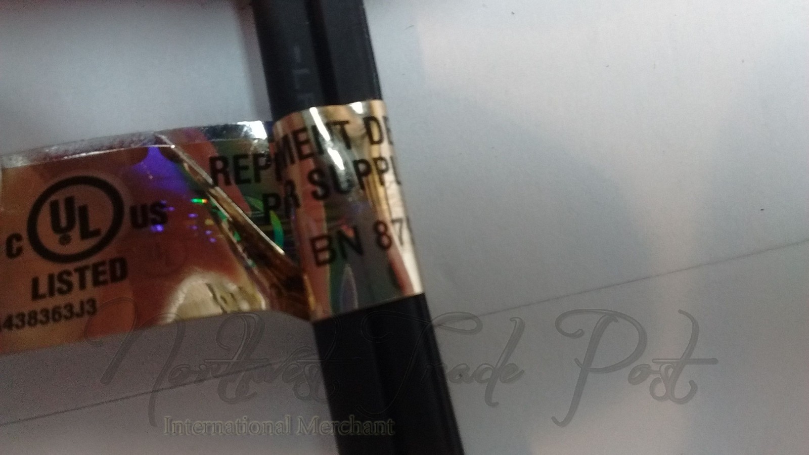 New 6' Vintage Appliance Replacement Power Cord 11/16" Center To Center Contacts