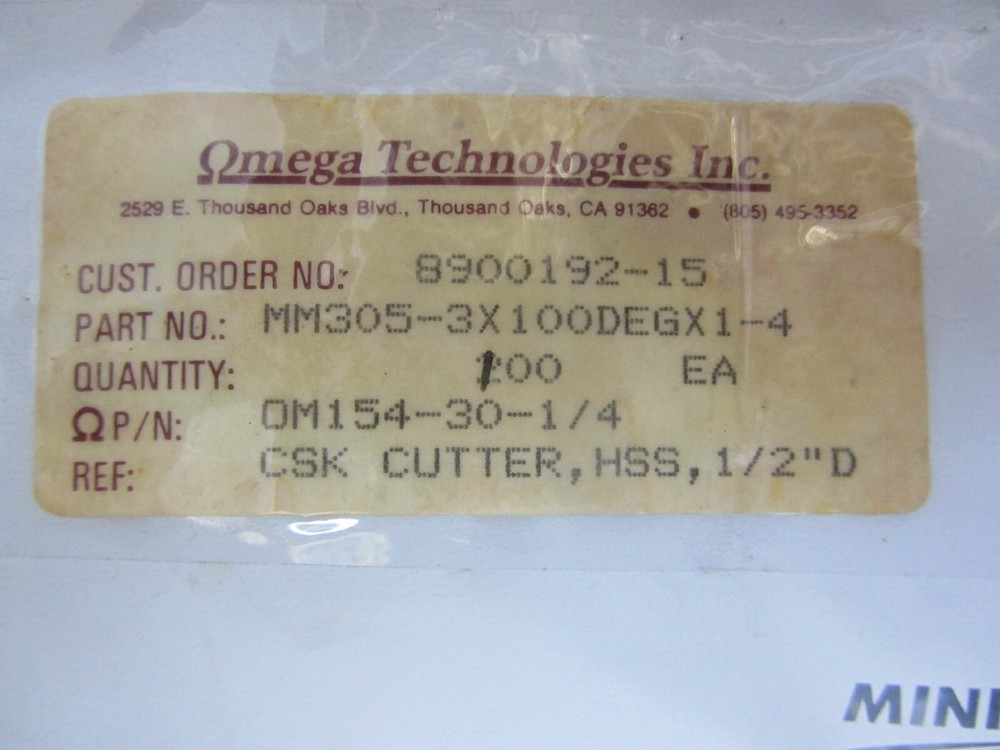 1/4 piloted 1/2 countersink