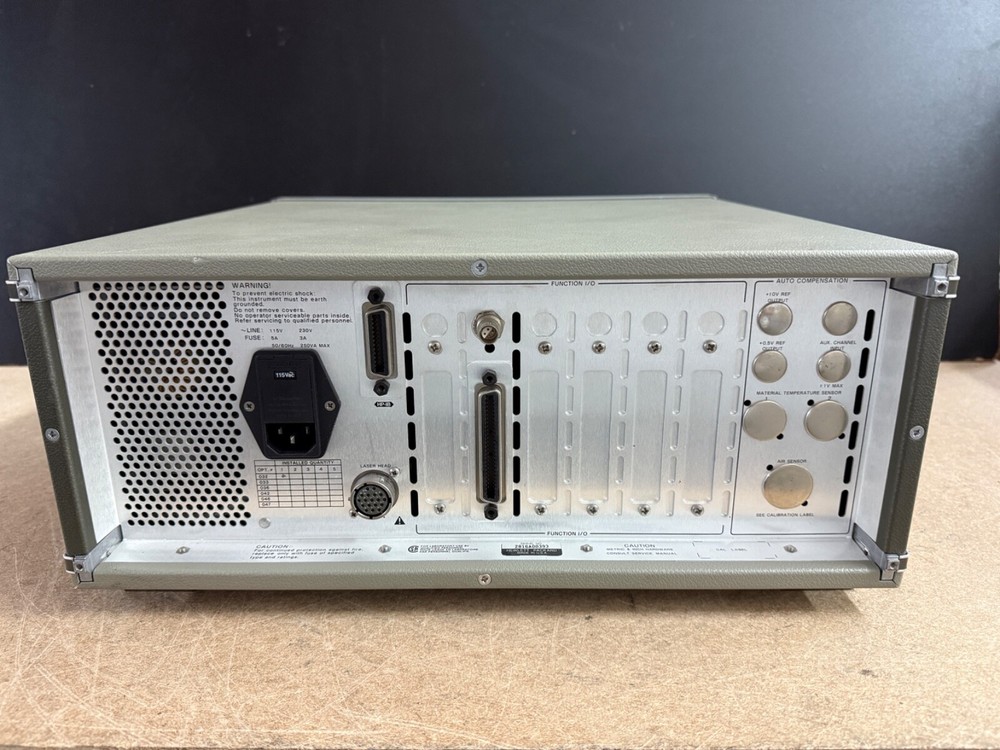 Agilent HP 5507A Laser Position Transducer Electronics Option 032 Keysight
