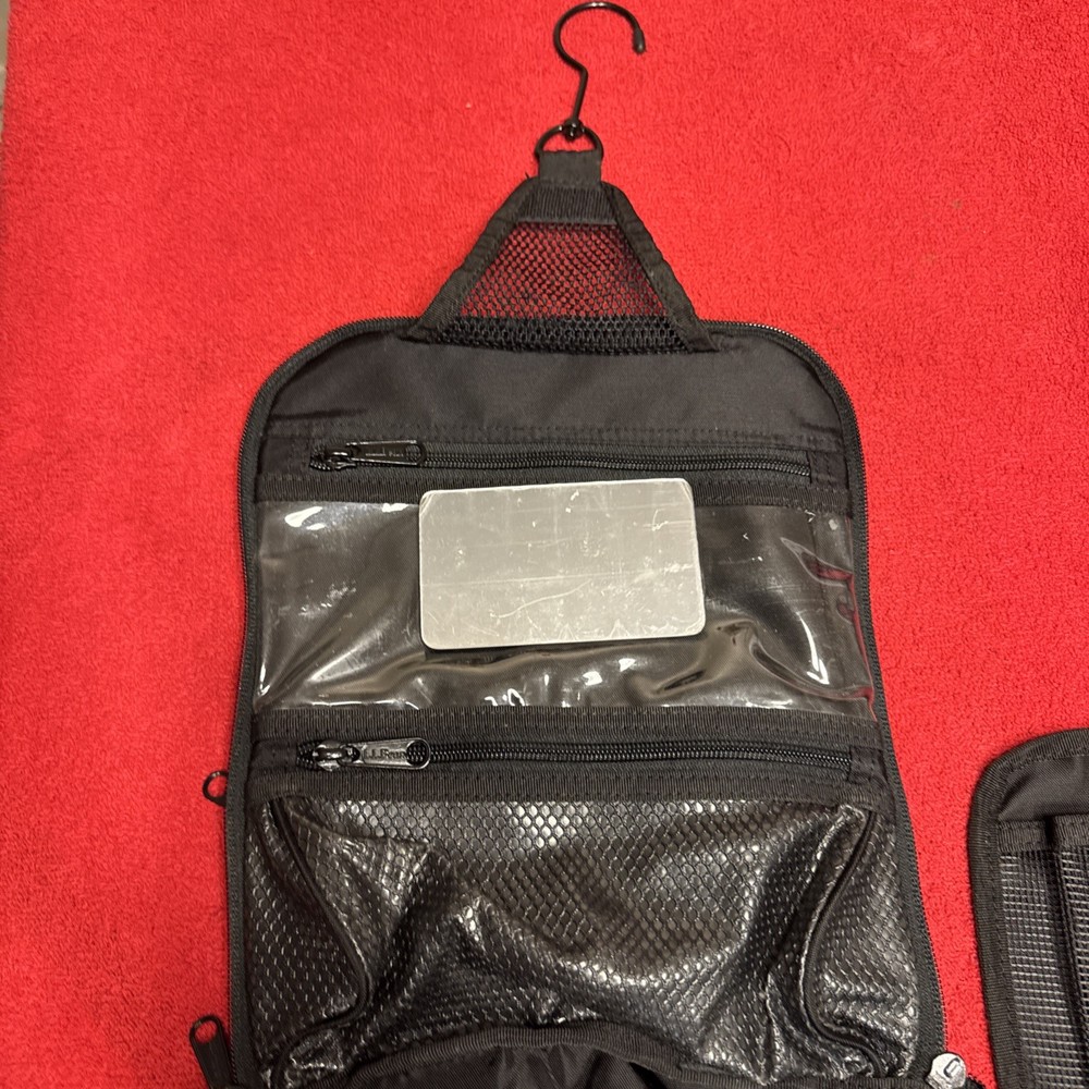 LL Bean Tavel Vanity Bag Black