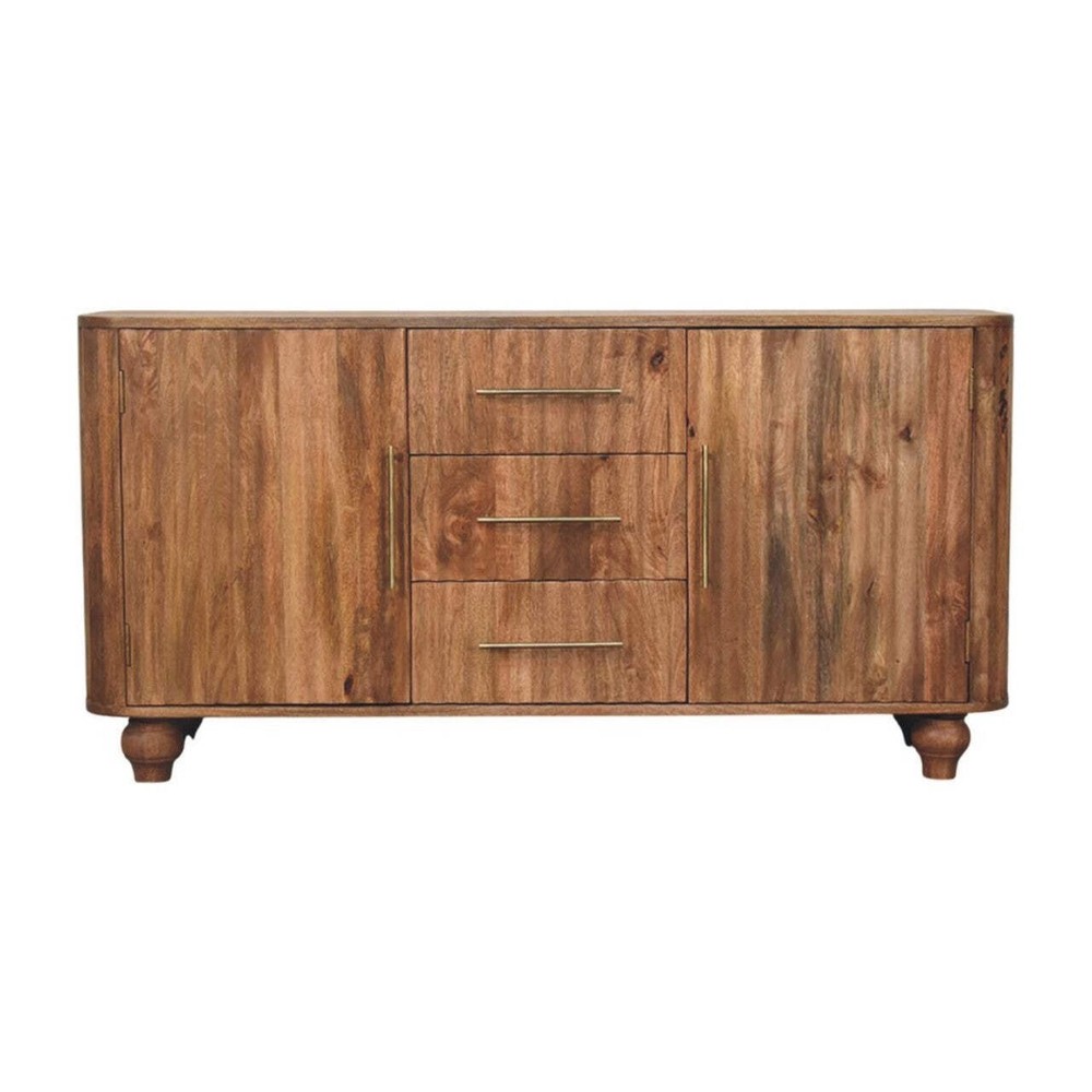 Montara Handmade Solid Wood Sideboard with 2-Doors, 3-Drawers