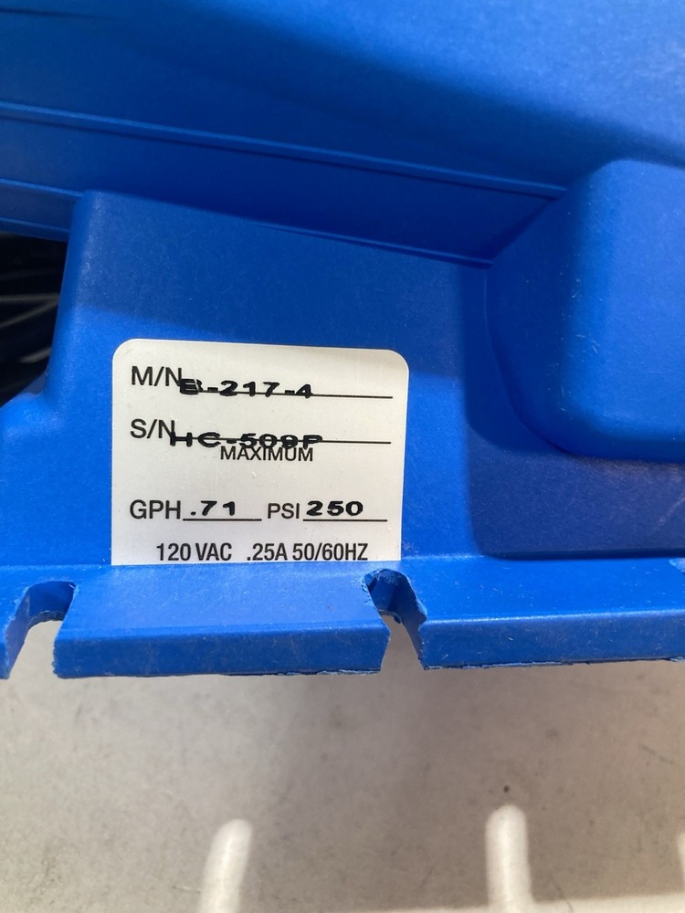 Micro Tron Metering Pump Mode B217