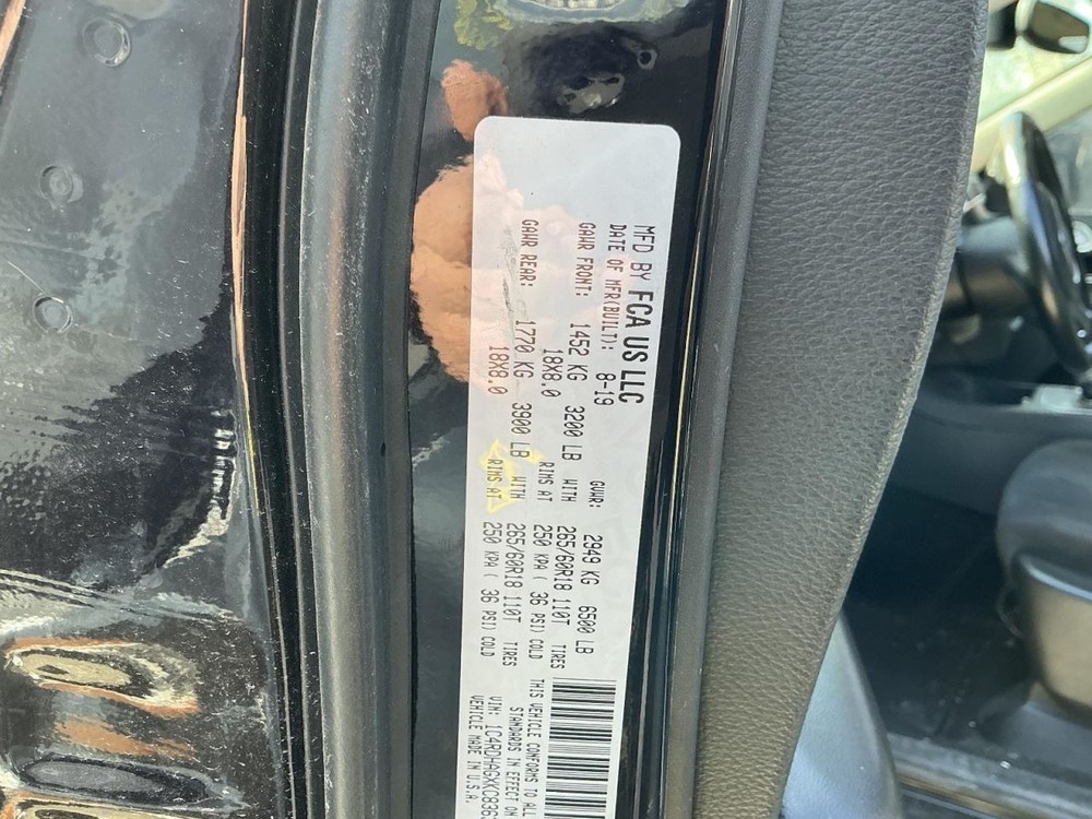 Temperature Control Temperature Front Control Fits 19-20 DURANGO 866373