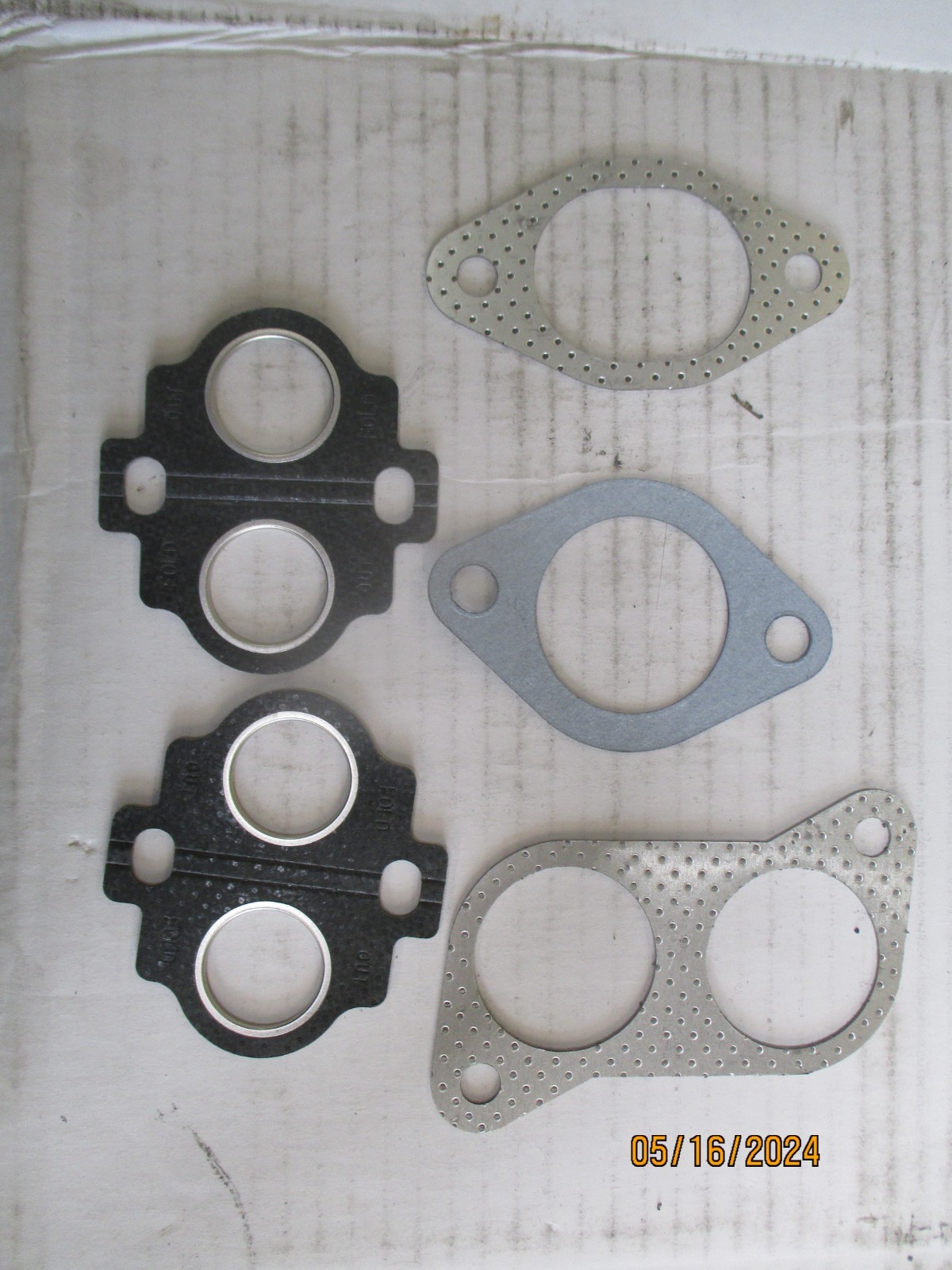 JOHN DEERE 3010/3020 GAS INTAKE/EXHAUST MANIFOLD GASKET SET NEW AFTERMARKET