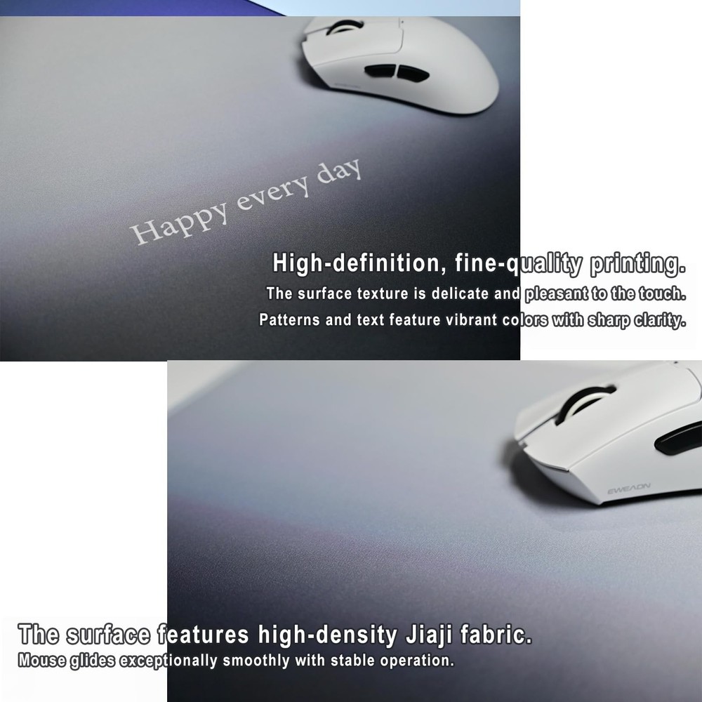 [keyirangni]Mouse Pad,Large Gaming Mouse Pad,Gradient Pattern,Large Cloth Mou...