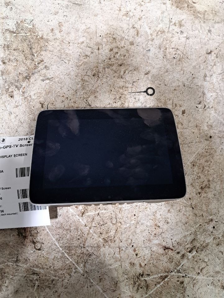 2018 Cla250 Display Screen Sku#4292796