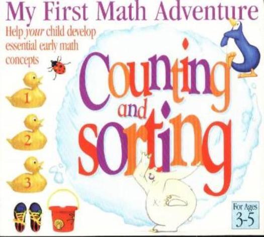 My First Math Adventure: Counting & Sorting PC MAC CD kids learn early shapes +