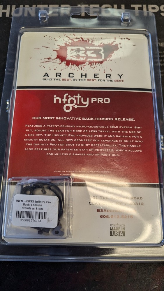 B3 Archery Infinity Pro Release