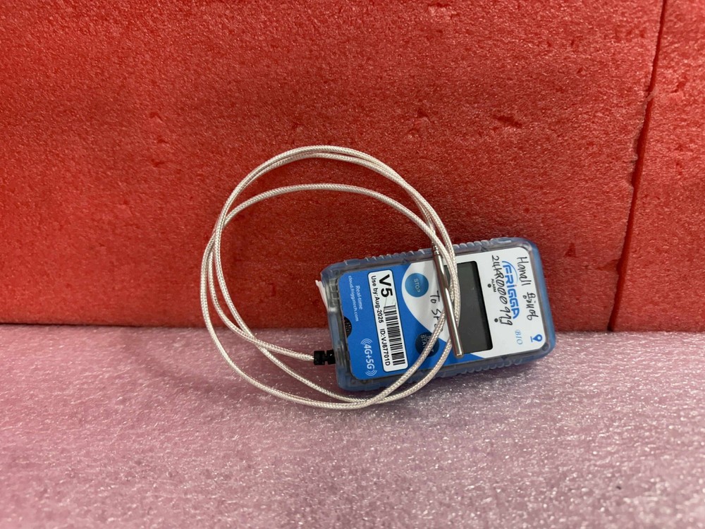 Frigga V5 4G/5G Real Time Temperature Data Logger Single Use