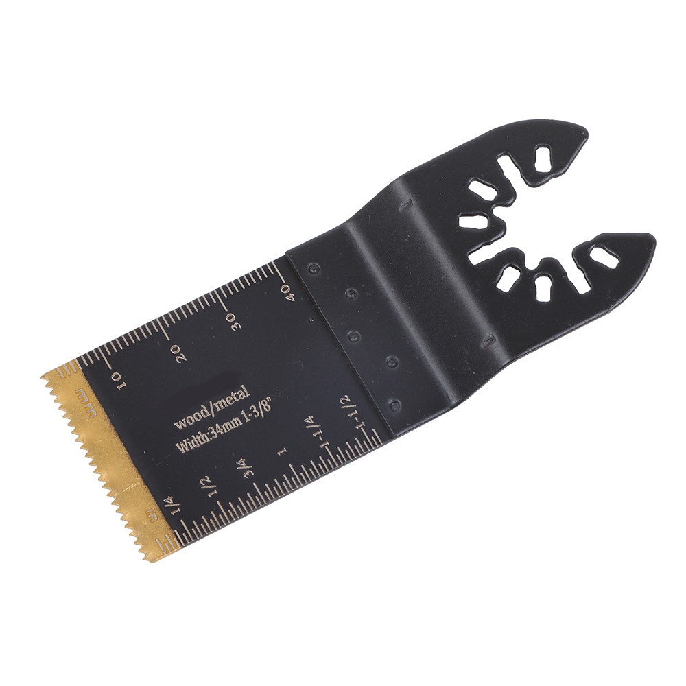 LABLT 4 Types Universal Oscillating Saw Blades Multitool Blades 55Pcs for Metal