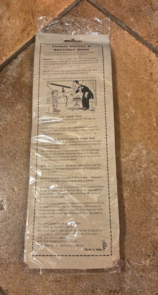 Deluxe Break Away Wand Magic Mentalism Tricks
