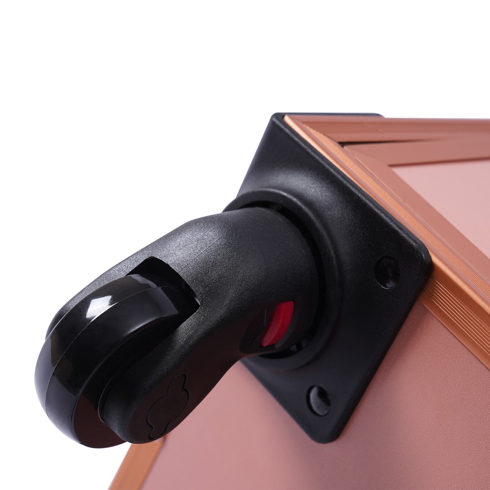 Rolling Makeup Train Case Organizer Movable Cosmetic Makeup Storage Trolley