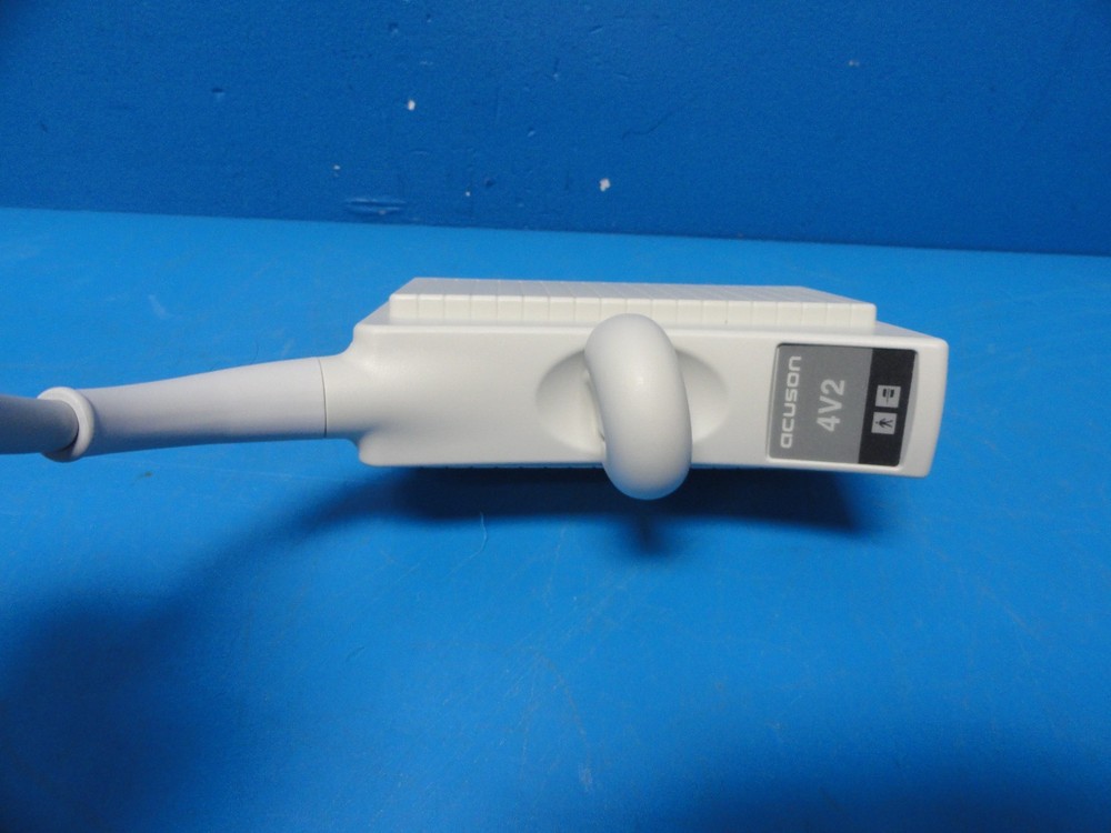 Siemens Acuson 4V2 Vector Array Ultrasound Transducer/Probe W/ Case ~ 8592