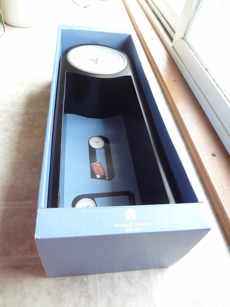 Michael Graves Cubby Wall Clock