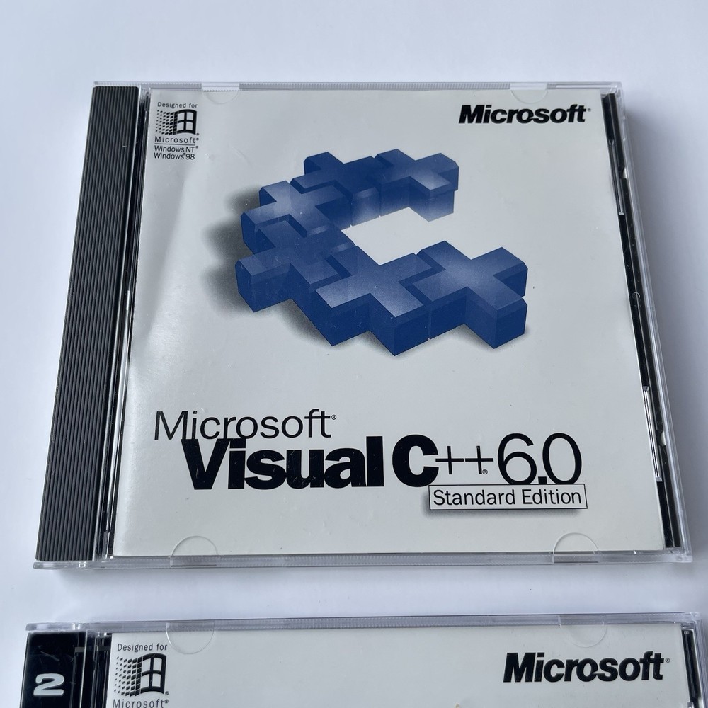 Microsoft Visual C++ 6.0 Standard Edition w/ Key Full Version