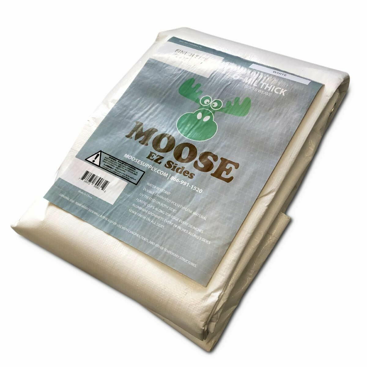 10 x 20 Tent Sidewall Kit 7 ft Water Resistant Polyethylene