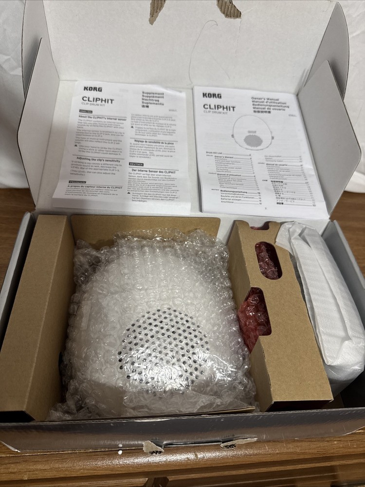 KORG CLIPHIT CH-01 Clip Trigger Drum Kit, Clip Drum Kit, New