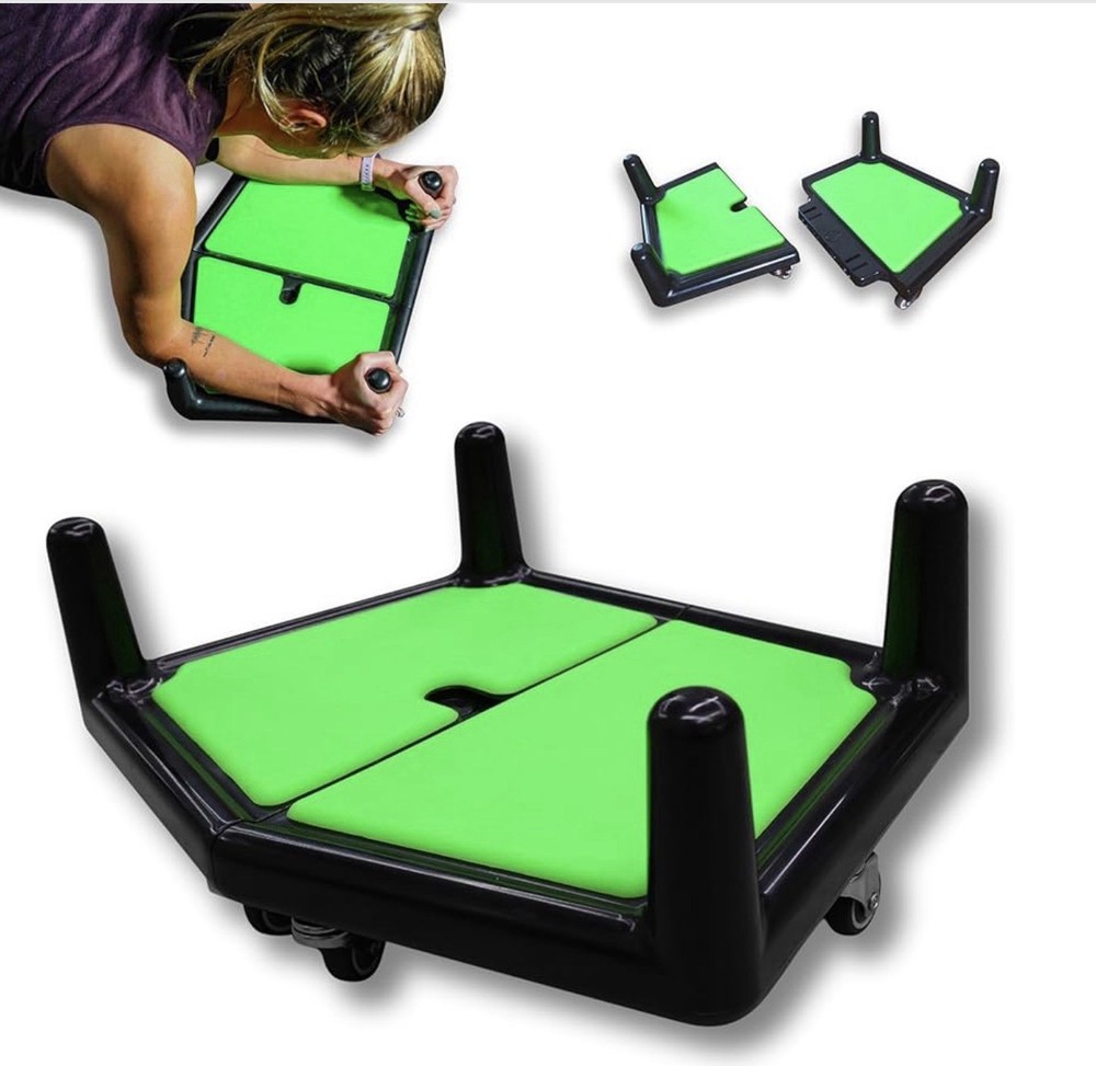 The HIIT Split - Core Full Body Workout | Ab Roller Wheel Exercise Equipment