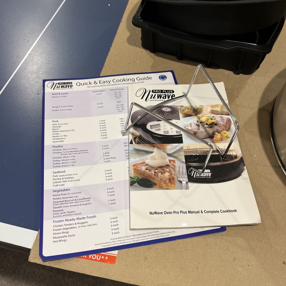 Nuwave Pro-Plus Infared Convection Oven / Open Box / Plus Silicone Bakeware