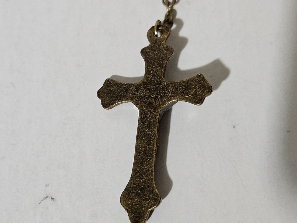 Catholic Religious 21” Red St. Therese Pray For Us Rosary Beads