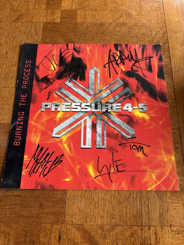 Pressure 4-5 Signed Double Sided Poster