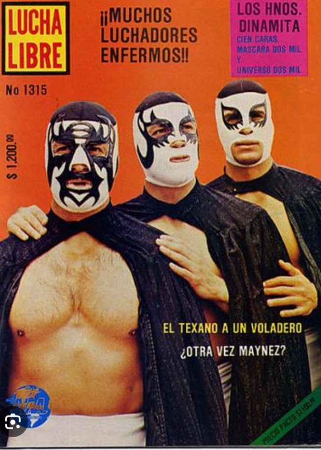 Universo 2000. CMLL, AAA. Professional Mask in White and Black...