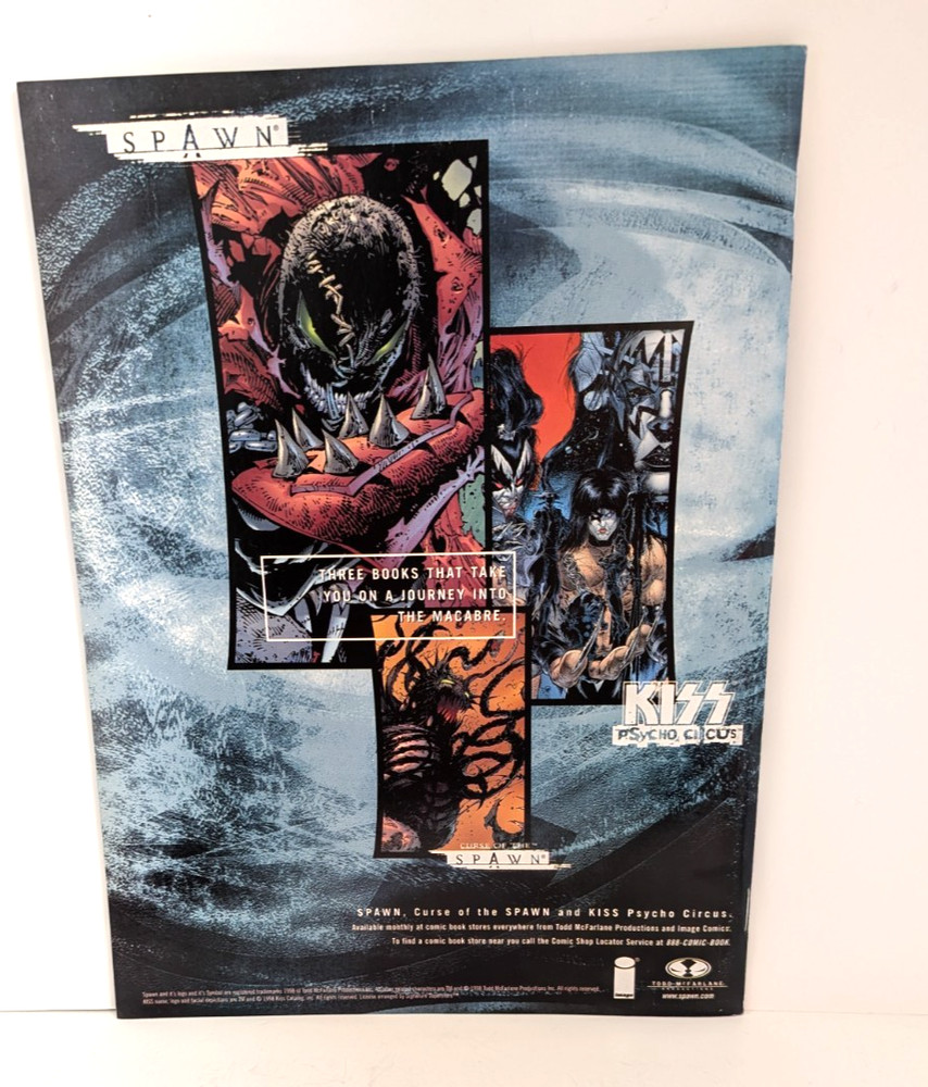 KISS Psycho Circus Premier Issue Magazine Volume 1 Todd McFarlane Presents 5716
