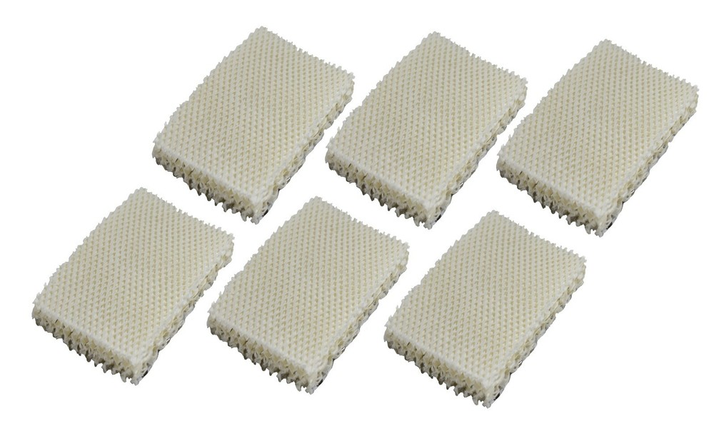 (6 PACK) COMPATIBLE With BIONAIRE BWF-100 HUMIDIFIER WICK FILTER REPLACEMENTS